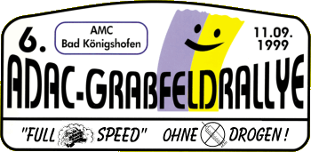 6. ADAC-Grabfeldrallye 1999